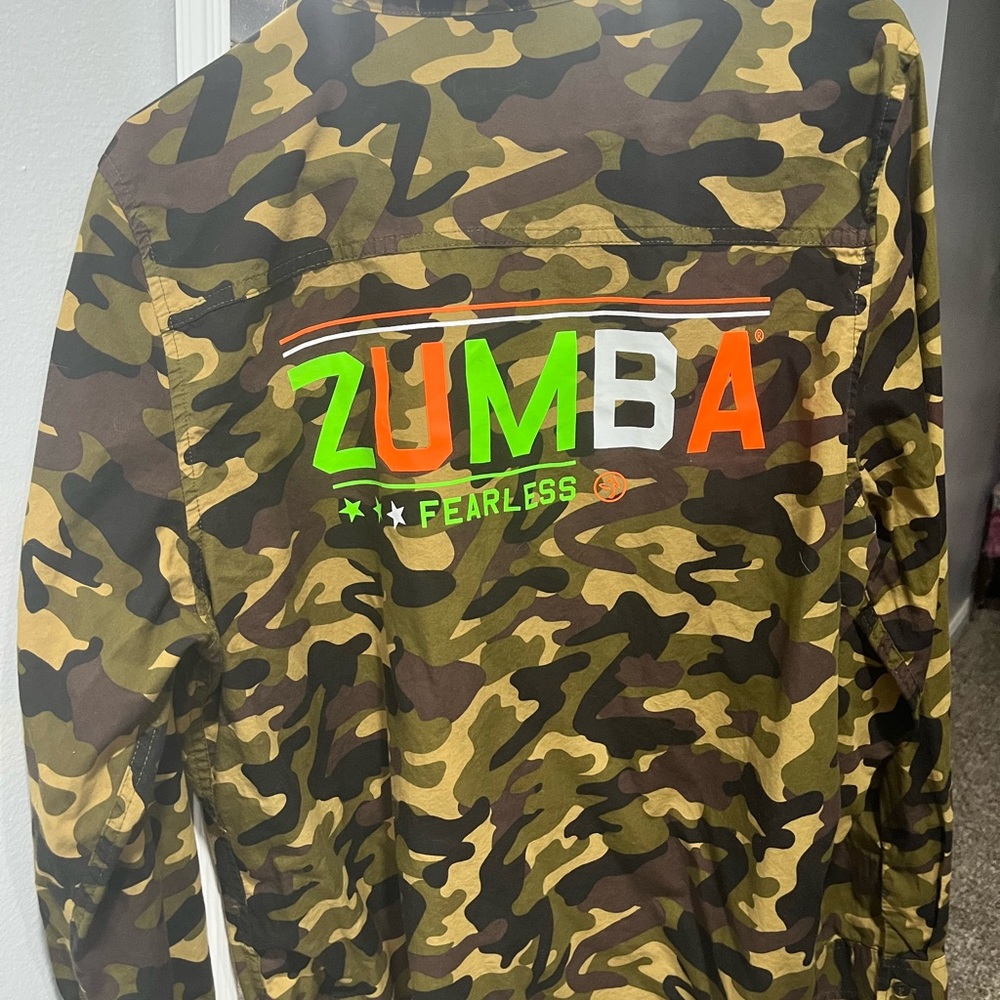Zumba button down!
